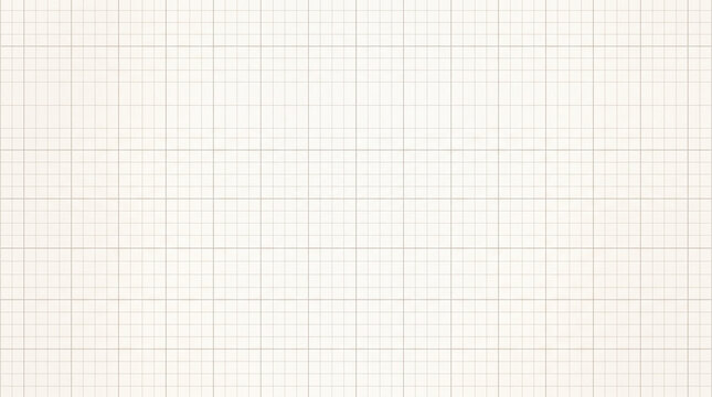 Minimalist white graph paper texture with thin grey grid lines