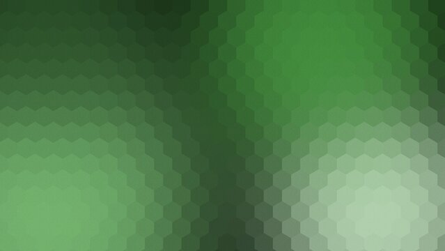 Horizontal green honeycomb pattern with gradient light