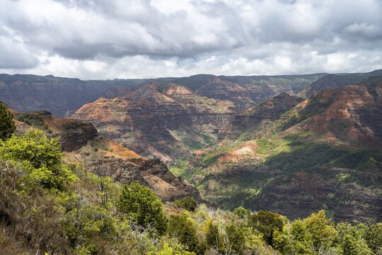 Waimea Canyon State Park, Kauai Island, Hawaii, USA