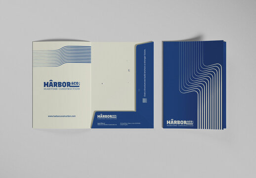 A4 Folder Mockup