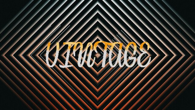 Retro Vintage Typography Opener