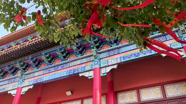 Ksitigarbha Hall, Xiantong Temple (Xiangshan Temple), built in the Western Jin Dynasty, Huaibei City, Anhui Province, China