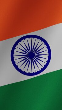 Waving national flag of india celebration background