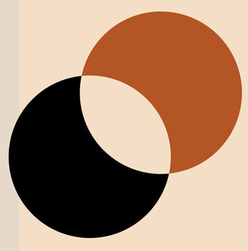 Minimal illustration abstract background 3d rendering, group of geometric shapes, abstract composition, 3d illustration