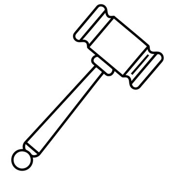 Gavel outline