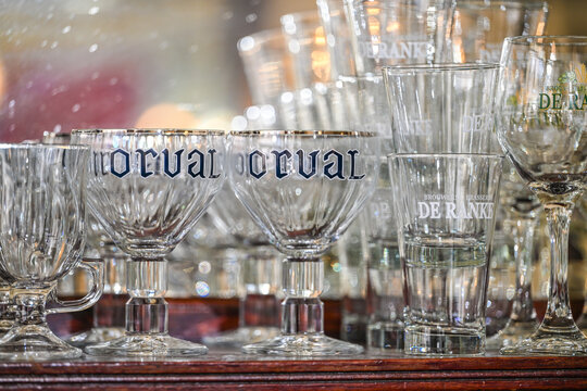 Verre biere Orval trappiste Belgique