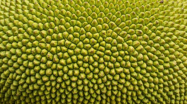 Spiky Pattern Surface Found On Delicious Cempedak Sweet Fruit