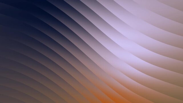 Abstract violet blue orange gradient lines simple minimalist pattern digital art background.