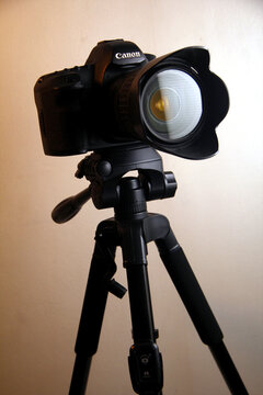 September 14, 2026 - Antipolo City, Philippines: Photo of a professional grade DSLR.