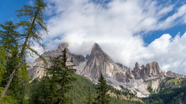 Monte Cristallo (3221m) in den Dolomiten
