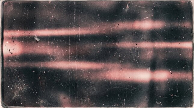 A Vintage Textured Background with Faded Red and White Streaks, Emulating Old Film or Scratched Glass
