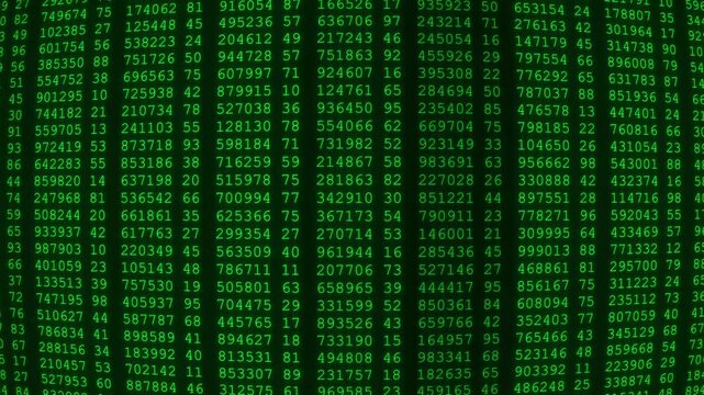 Cyberpunk Hacker Screen Matrix Data Stream Background