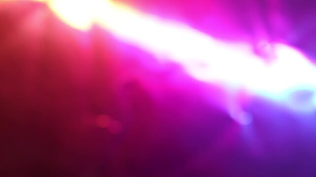 Abstract Vibrant Colorful Light Leak Overlay Background Motion