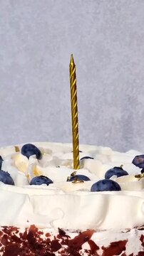cake bluberry