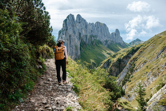 Breathtaking views along the Saxer Lucke hike in Appenzell, Switzerland