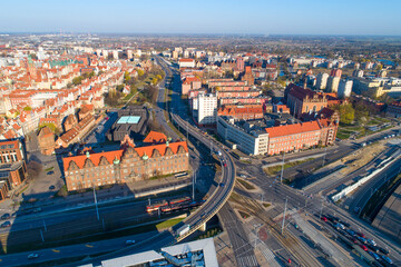 panorama miasta -Wezel UE. Pomorskie © WojciechWojcik