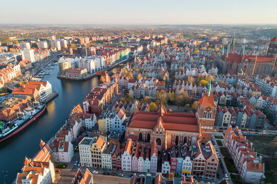 panorama miasta -Stare Miasto. Pomorskie