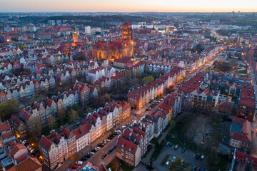 panorama miasta -Stare miasto. Pomorskie © WojciechWojcik