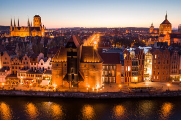 panorama miasta -Stare Miasto. Pomorskie © WojciechWojcik