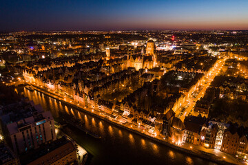 panorama miasta . Pomorskie © WojciechWojcik