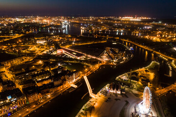 panorama miasta . Pomorskie © WojciechWojcik