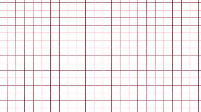 red grid line background pattern. minimal coordinate grid. clean graph paper overlay. technical grid line animation. minimal coordinate grid.