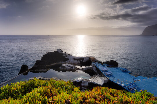 Doca do Cavacas Swimming Complex is just a few metres away from the famed Formosa Beach in Madeira, Portugal