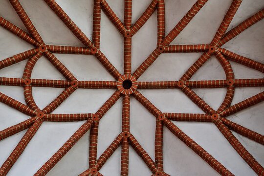 Brigittenkirche in Gdansk, Polen, Innenarchitektur