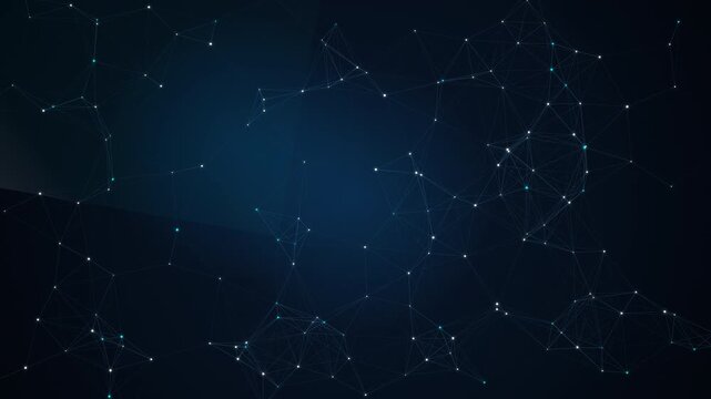 A high-resolution abstract plexus network with connecting lines and shimmering light effects, driven by pure JavaScript.