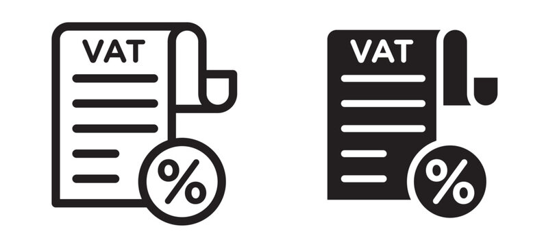 Value added tax VAT icon