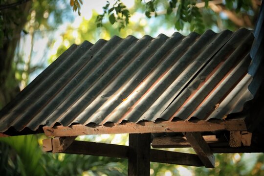 solar panels on a roof