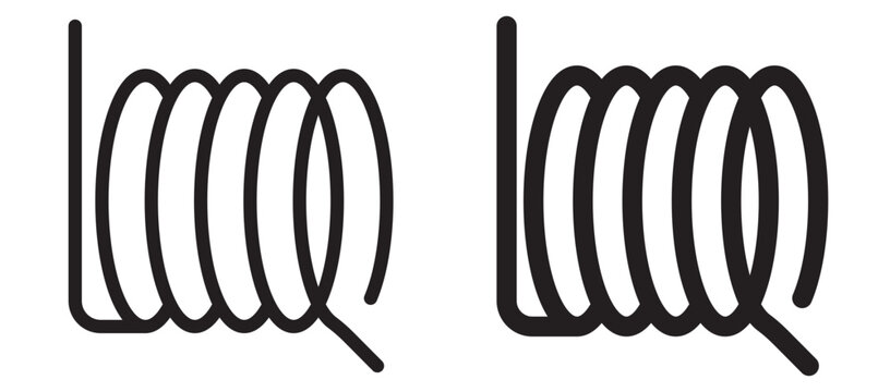Wire coil icon