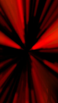Abstract red and black radial motion blur background