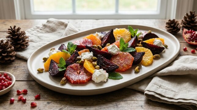 Roasted Beet Citrus Salad