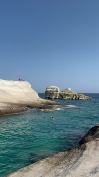 rocks and sea milos