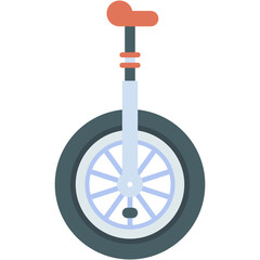 Unicycle icon vector illustration © Icon