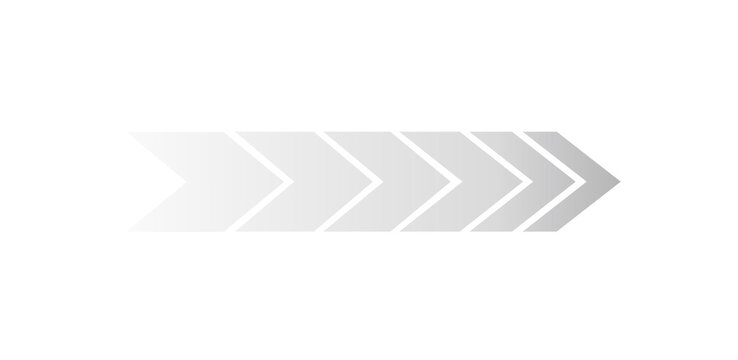 A series of chevron arrows pointing to the right, indicating progress and direction