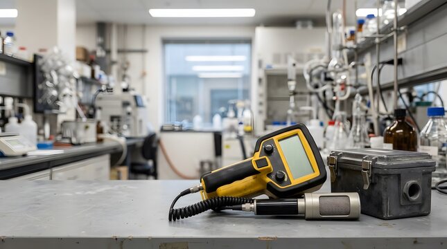 laboratory radiation survey meter for environmental monitoring safety inspection nuclear research radiation detection and measurement