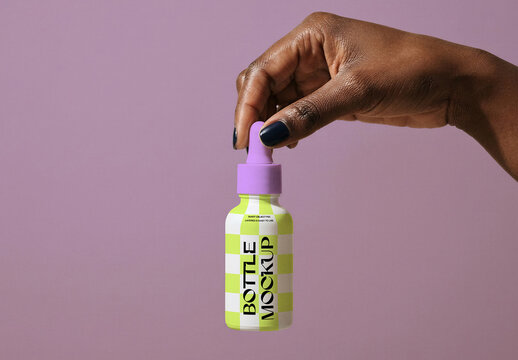 Dropper Bottle Mockup