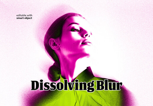 Dissolving Blur Photo Effect