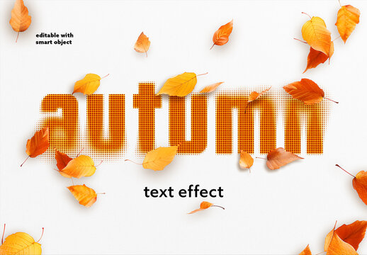Fall Text Effect