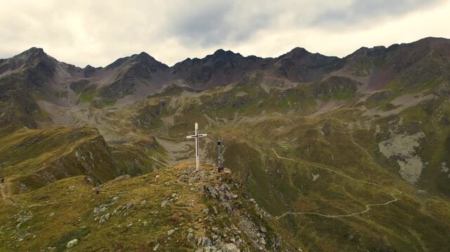 Panorama um den Kappeler Kopf - N&auml;he Niederelbeh&uuml;tte im Verwall, &ouml;sterreichische Alpen