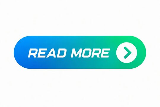 Modern read more button with arrow icon on gradient background