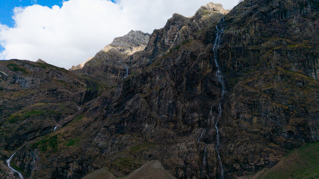 Cirque de Gavarnie, Picturesque Mountain Fromation in the French Pyrenees