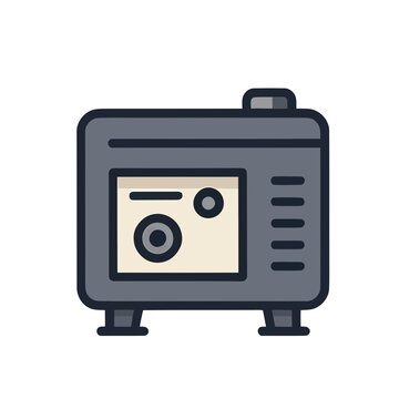 Portable generator icon