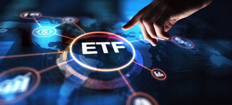ETF Exchange Traded Fund Investment Platform for Financial Market Trading Analysis