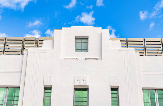 Apartment hotel building. Residential building multistory architecture. Architectural exterior detail. City architecture. Hotel architecture. Modern apartment building. Residential modern exterior