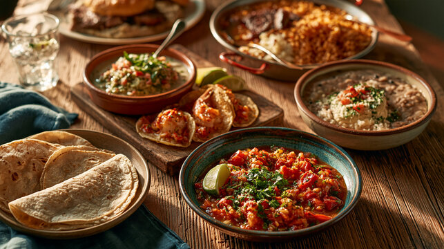 A vibrant culinary collection representing Spanish-speaking cultures through diverse traditional dishes from Europe, Latin America and the Caribbean.