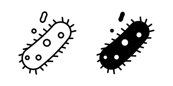 Bacterial infection icon