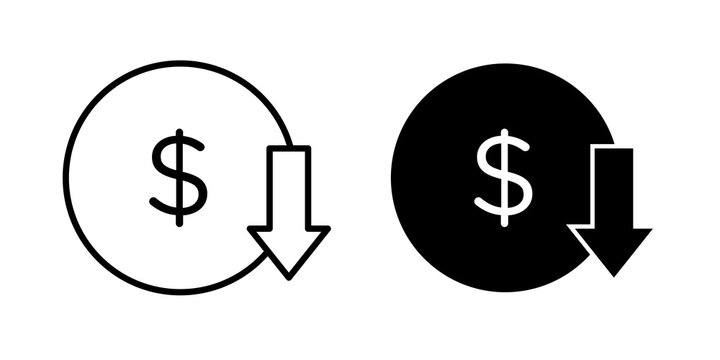 Cost increase icon